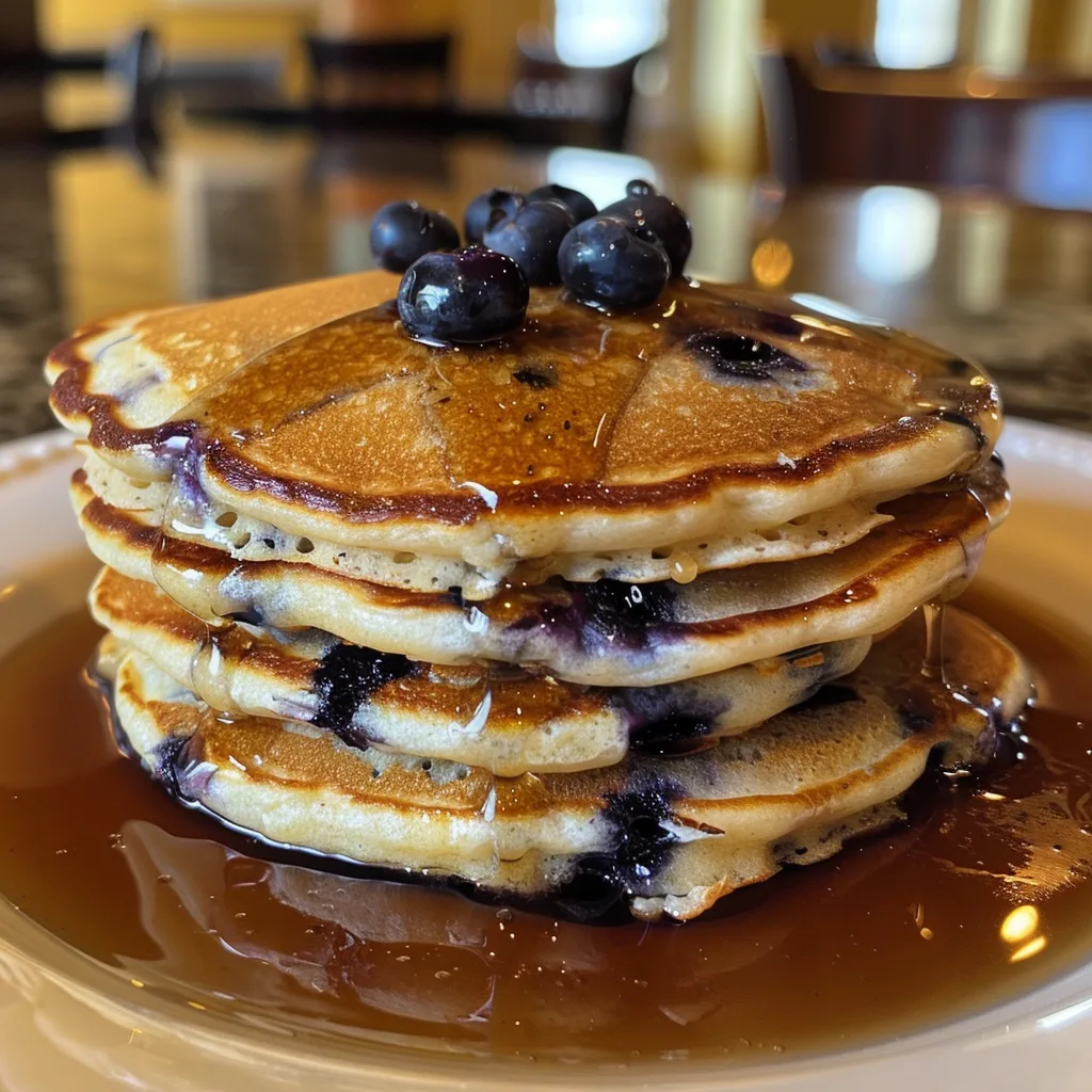 Todd's Famous Blueberry Pancakes