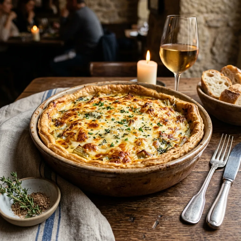 Tarte aux cardons gratinée: A Savory French Classic