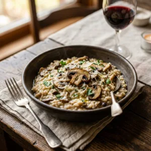 Recette de risotto aux champignons : Guide complet