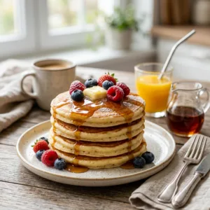 Recette de pancakes américains moelleux : Le guide ultime